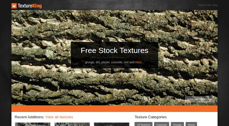 TextureKing's own site