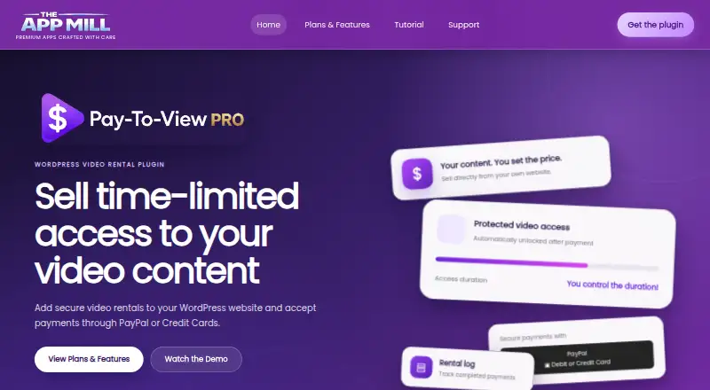 Pay-To-View Lite's own site