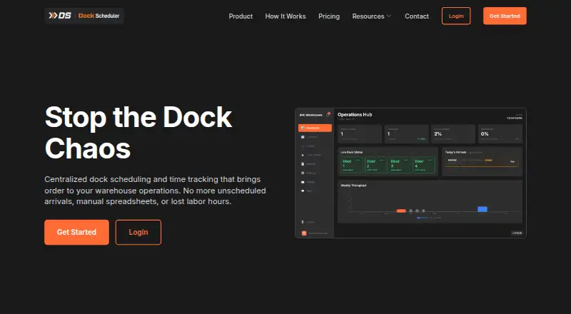 Dock-Scheduler's own site