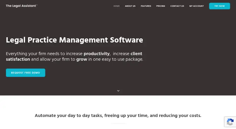 The Legal Assistant's own site