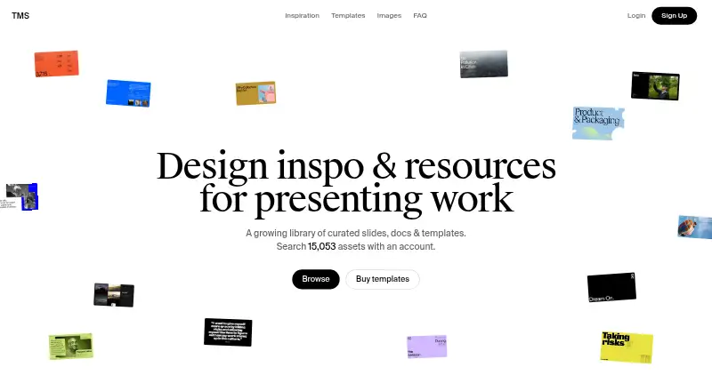 The Master Slides's own site