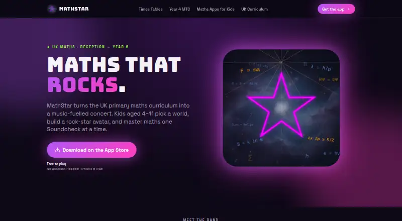 MathStar's own site