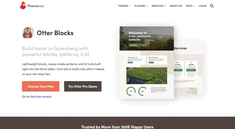Otter Blocks's own site
