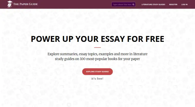 The Paper Guide's own site