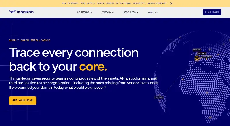 ThingsRecon's own site