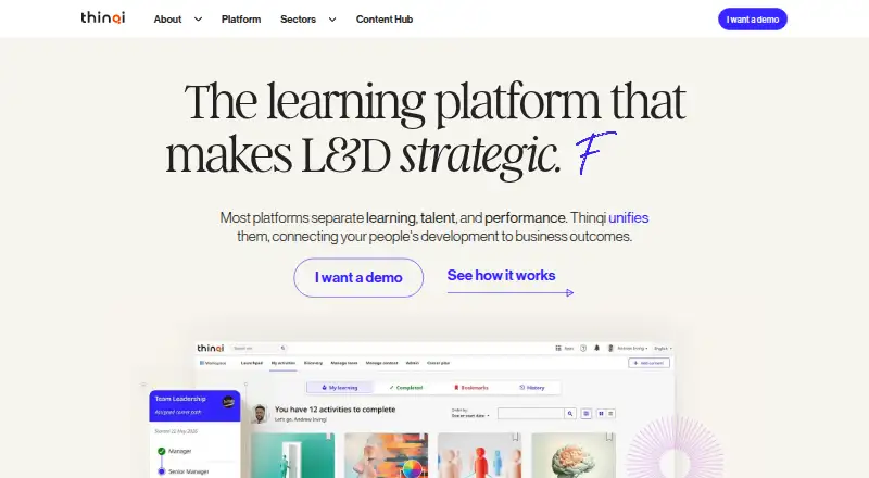 Thinqi's own site