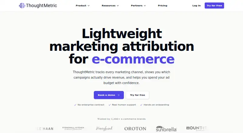 ThoughtMetric's own site