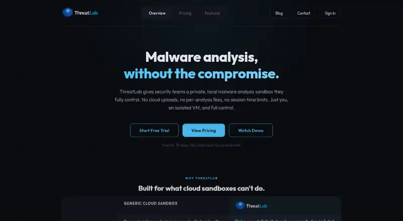 ThreatLab's own site