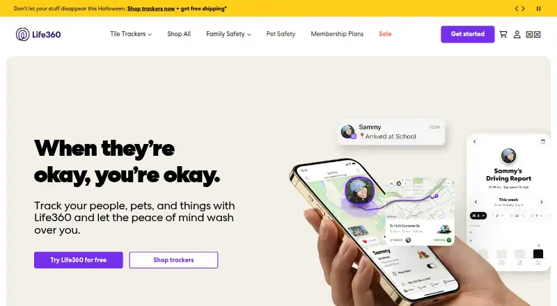 Tile's own site