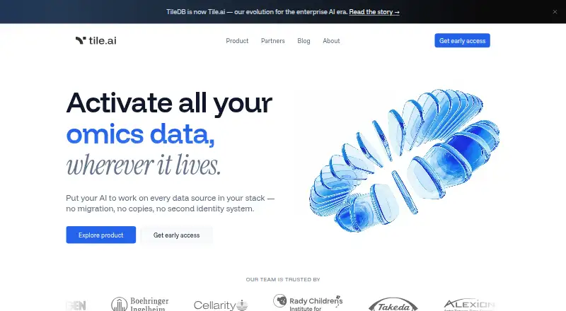 TileDB Cloud's own site