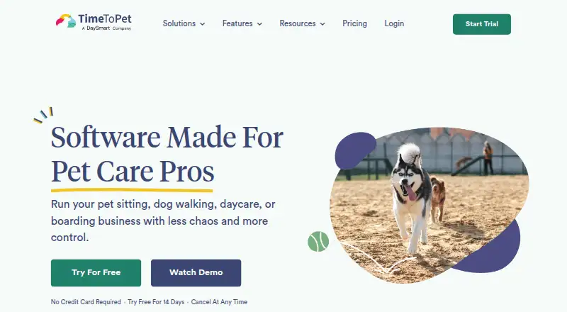 Time To Pet's own site
