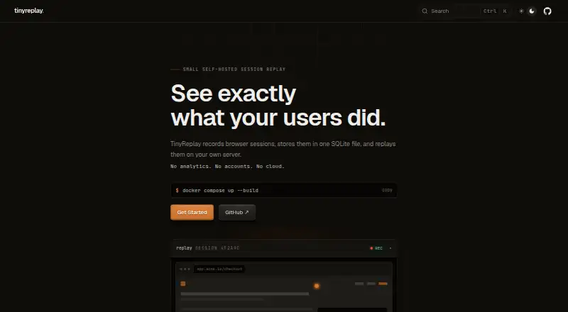 tinyreplay's own site