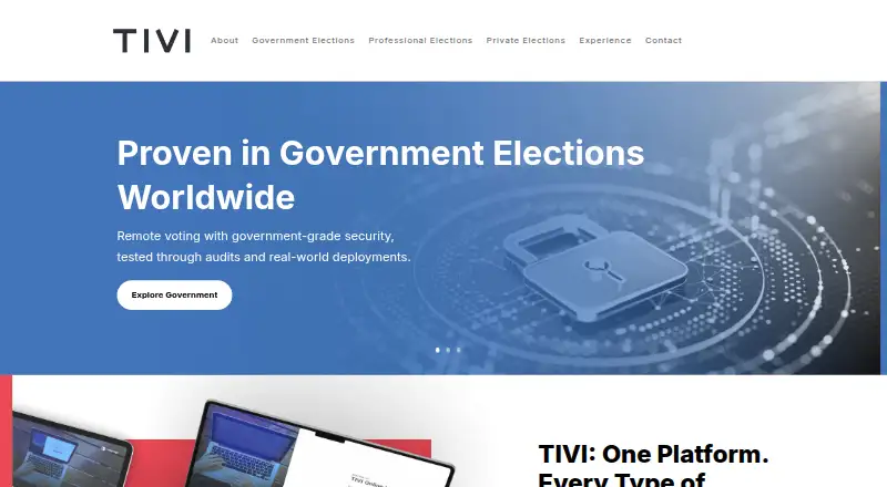 TIVI's own site
