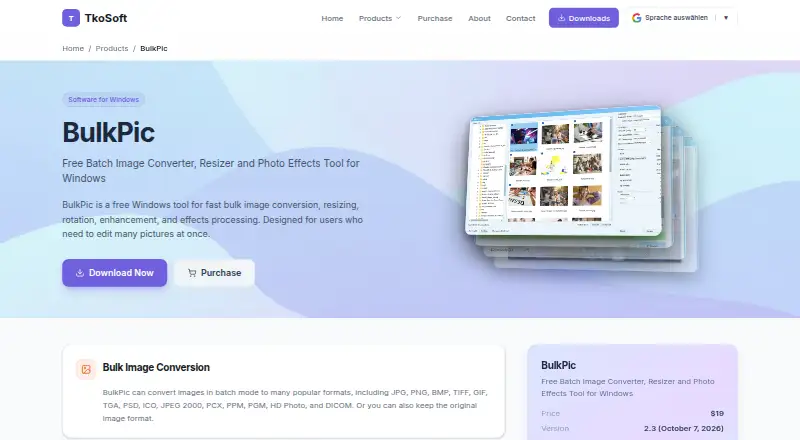 BulkPic's own site
