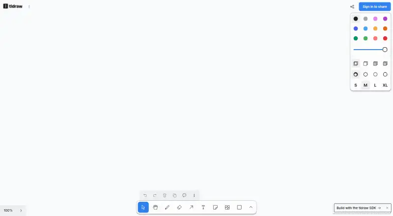 tldraw's own site