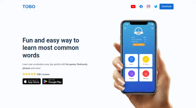 Tobo's own site