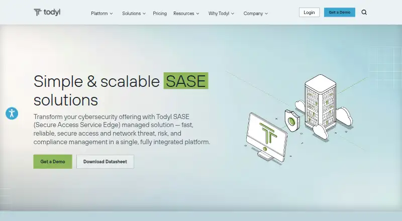 Todyl SASE's own site