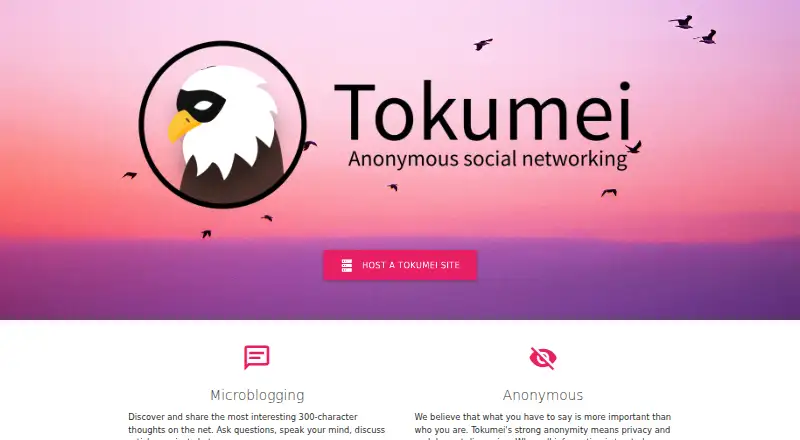 Tokumei's own site