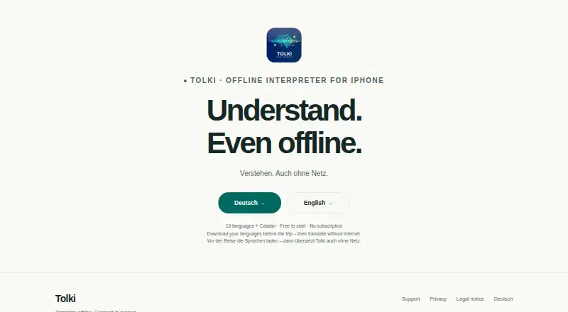 Tolki's own site