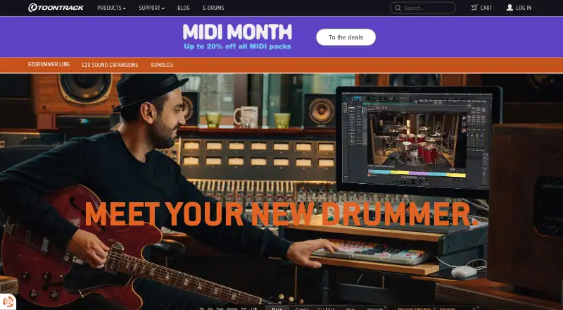 EZdrummer 3's own site