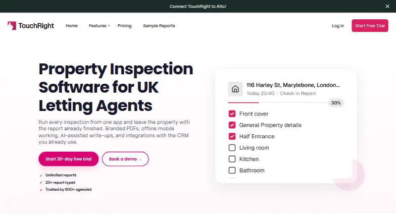 TouchRight's own site