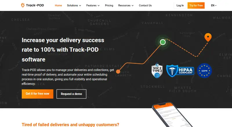 Track-POD's own site
