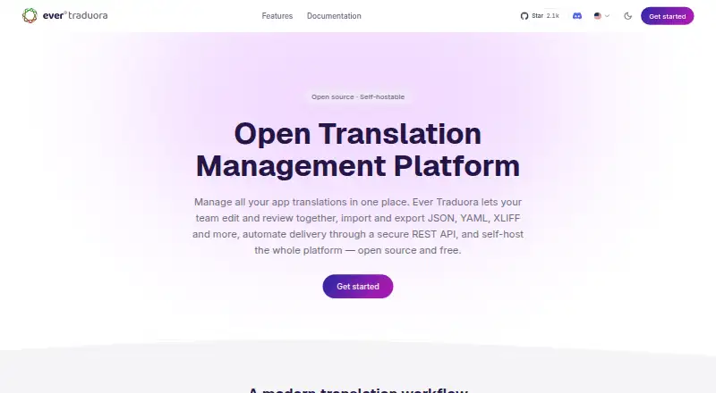 Ever Traduora's own site
