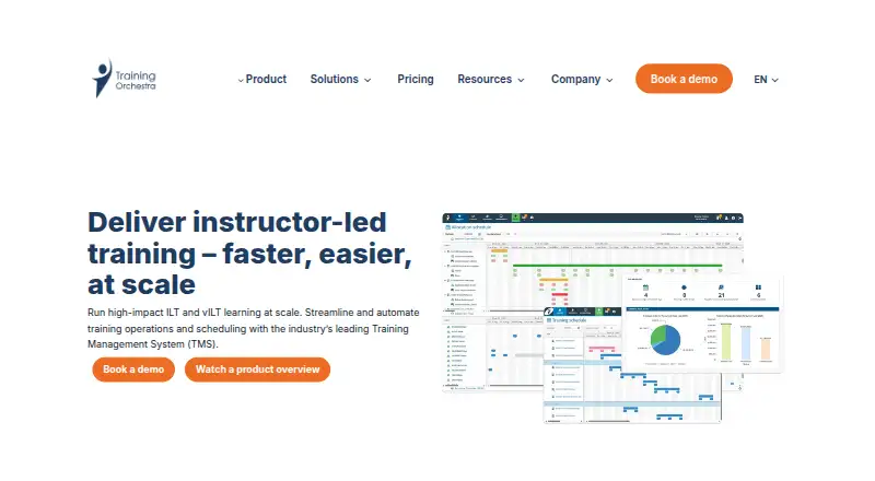 Training Orchestra's own site