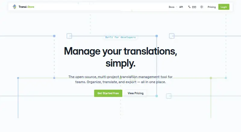Transi-Store's own site