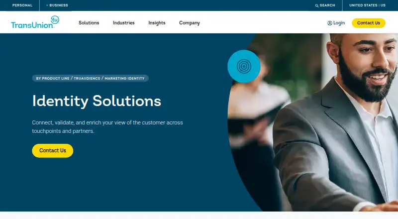 TransUnion TruAudience Identity Solutions's own site