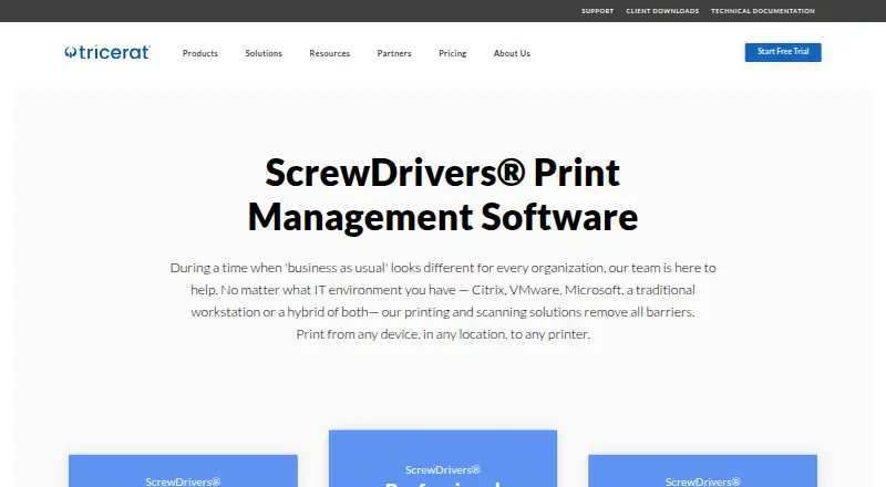 Tricerat ScrewDrivers's own site