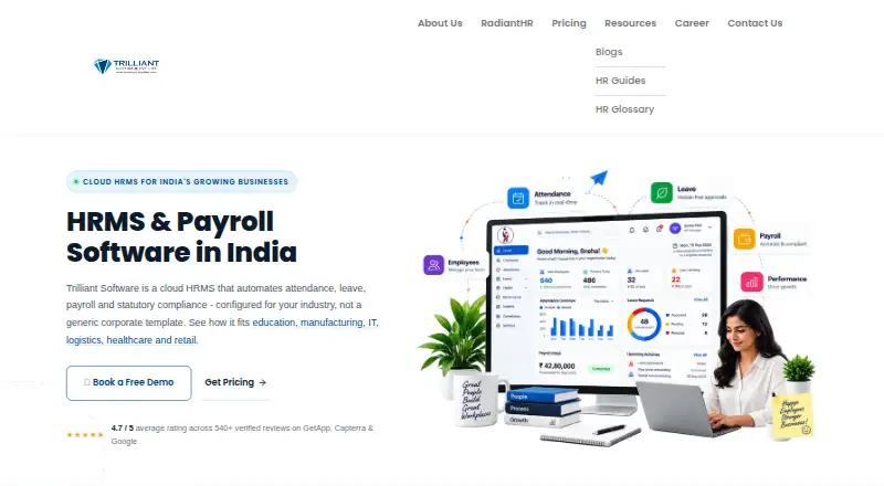 Trilliant Software's own site