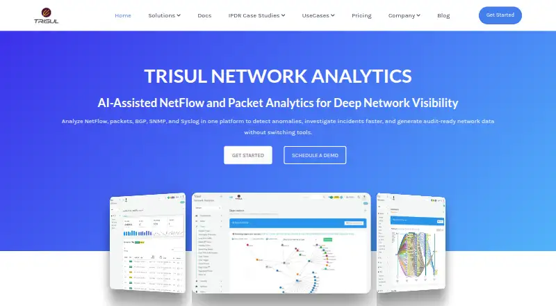 Trisul Network Analytics's own site