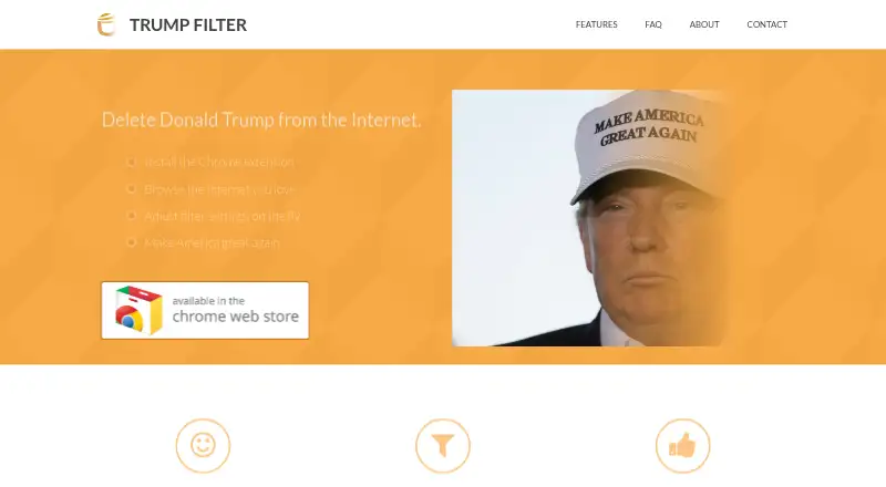 Trump Filter's own site