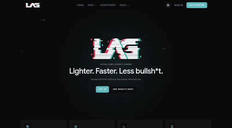 The Lag homepage