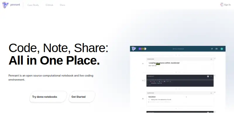 Pennant's own site