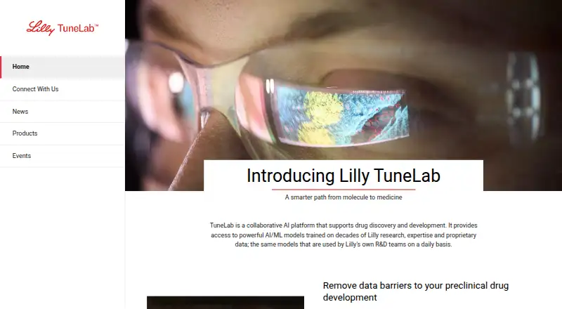 Lilly TuneLab's own site