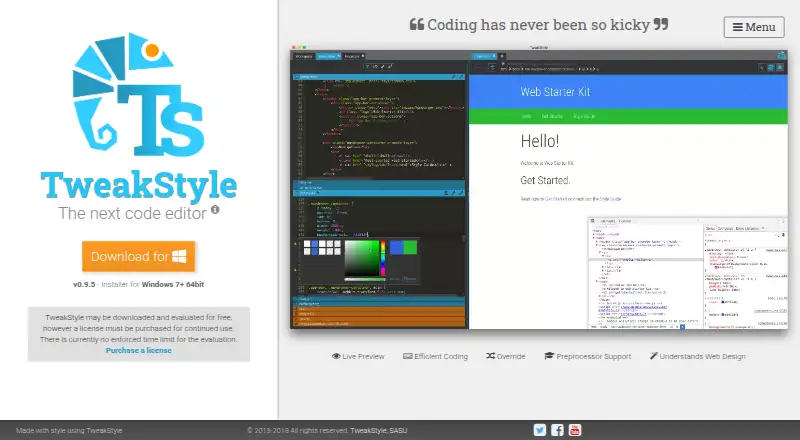 TweakStyle's own site