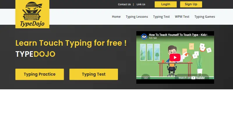 TypeDojo's own site