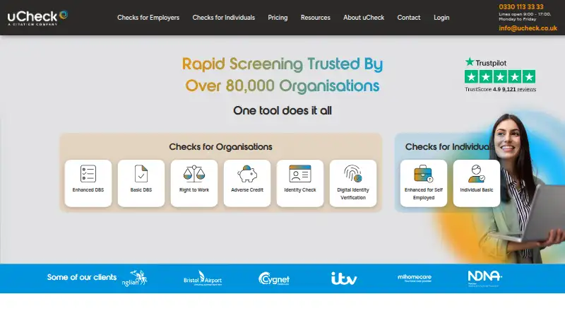 uCheck's own site
