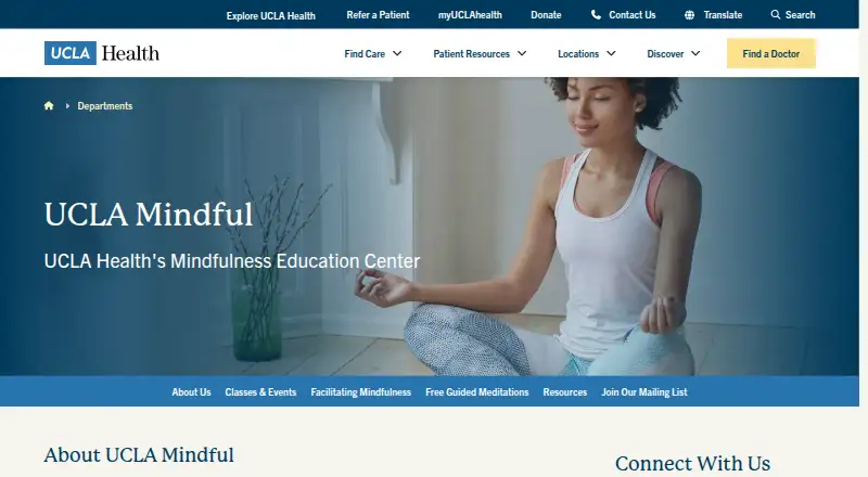 UCLA Mindful's own site