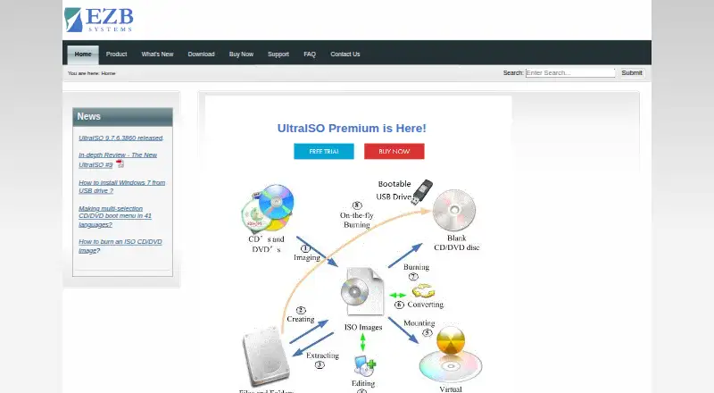UltraISO's own site