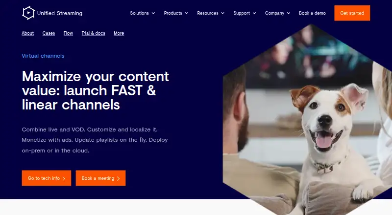 Unified Virtual Channel's own site