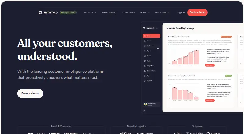 Unwrap's own site