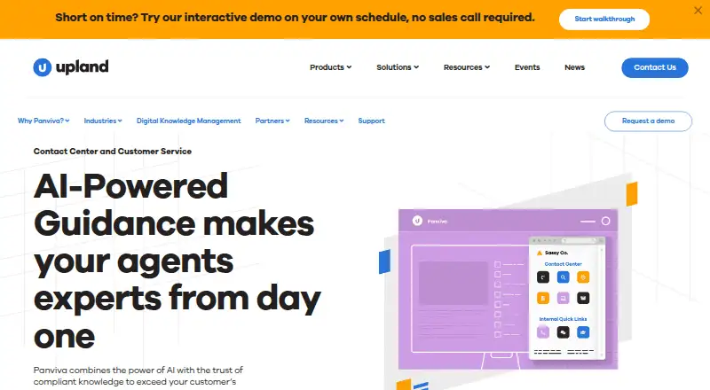 Panviva's own site