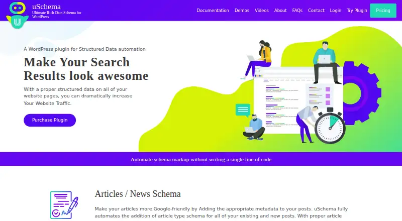 uSchema's own site