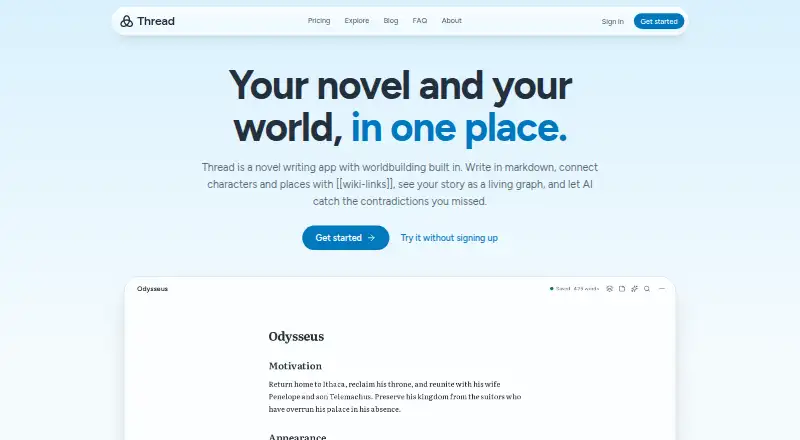 Thread's own site