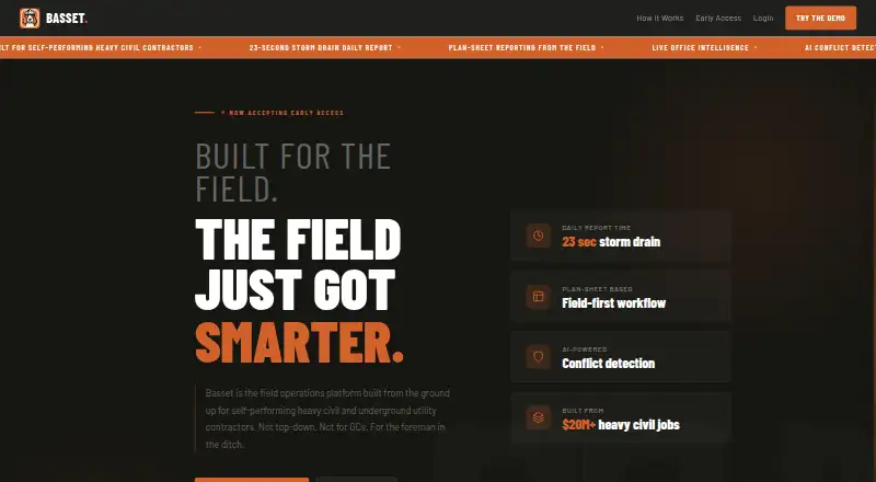 Basset's own site