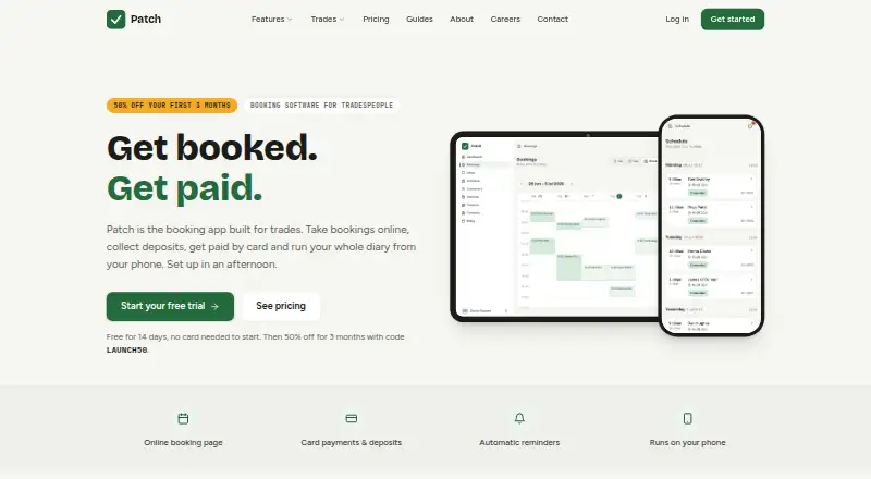 Patch's own site