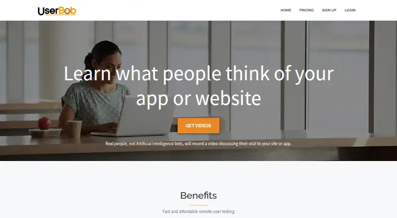 UserBob's own site